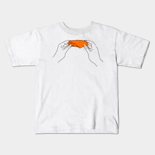 Hot Wings Hot Hands - Team Flats Kids T-Shirt